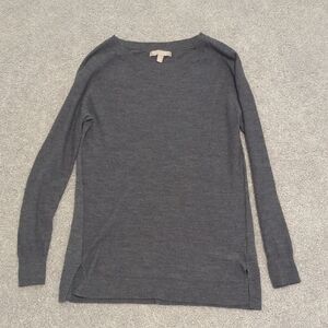 Banana Republic Charcoal Crew Neck Sweater
